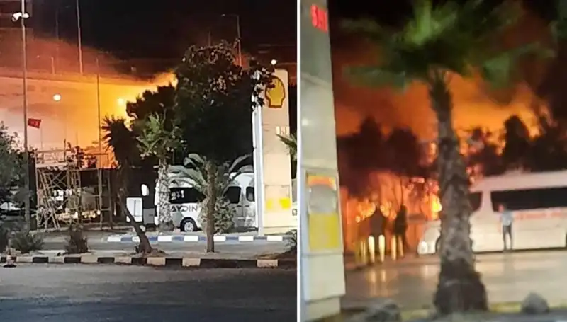 İzmir Otogarı'nda Çıkan Yangın, Panik ve Kaosa Neden Oldu