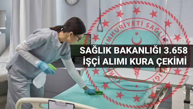 Sağlık Bakanlığı 2025 İşçi Alımı Kura Tarihleri: 3.658 Kişilik Kontenjan