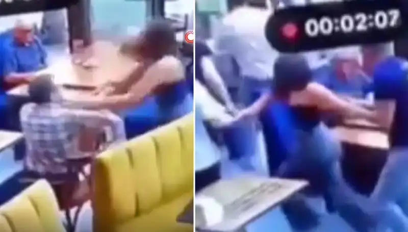 Garsona Tokat Atan Müşteriye Restoran Sahiplerinden Sert Yanıt