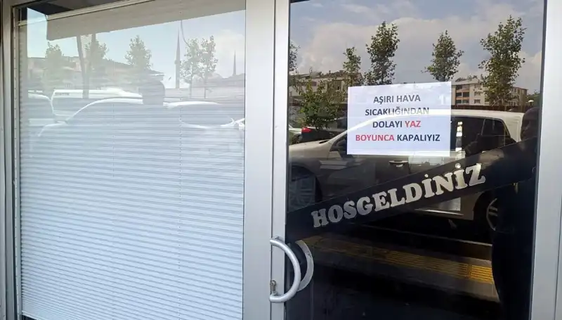 Afrika Sıcakları Esnafın Ekonomisini Sarstı: Dükkanlar Yaz Boyu Kapalı Kaldı!