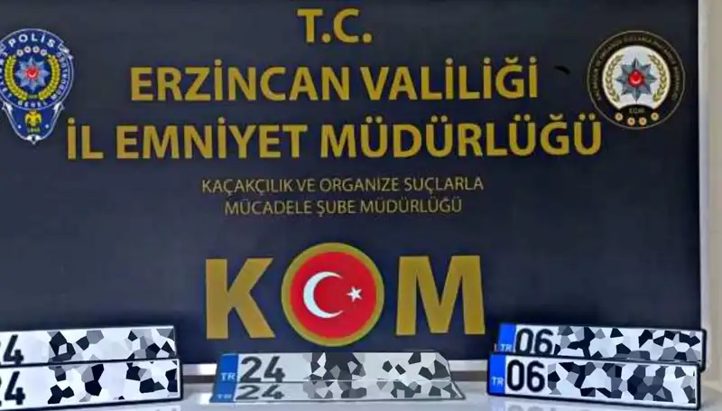 Erzincan'da Gerçekleşen "APP Plaka" Operasyonu: Detaylar ve Sonuçlar