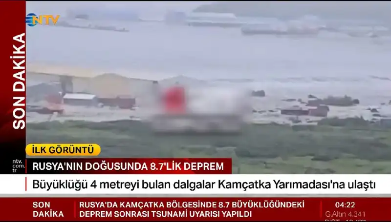 Kamçatka Kıyılarında Tsunami Alarmı: İlk Dalgalar Vurdu!
