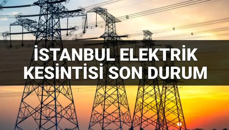 İstanbul'da 21 İlçede Elektrik Kesintisi: Kesintinin Nedeni ve Çözüm Süreci