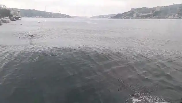 İstanbul Boğazı'nda Fırtına Dalgaları: Görülmemiş Doğa Olayı!