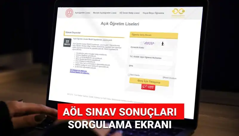 AÖL Sınav Sonuçları Sorgulama Ekranı 2025'te Açılıyor!