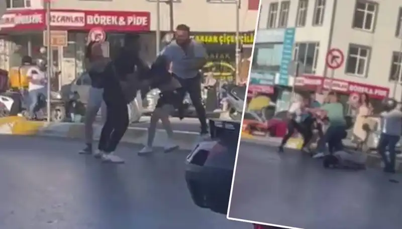 Esenyurt’ta Motosikletli İki Kadına Uygulanan Şiddet Olayı!