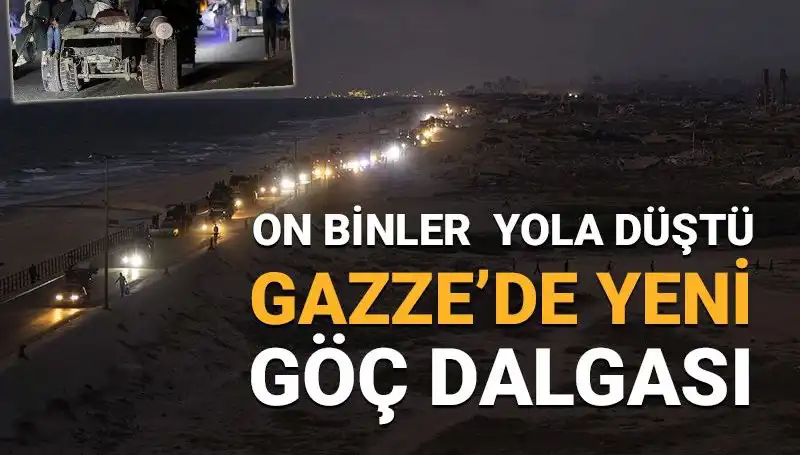 Gazze'de Yeni Göç Dalgası: Kriz Derinleşiyor, Sığınacak Yer Arayanlar