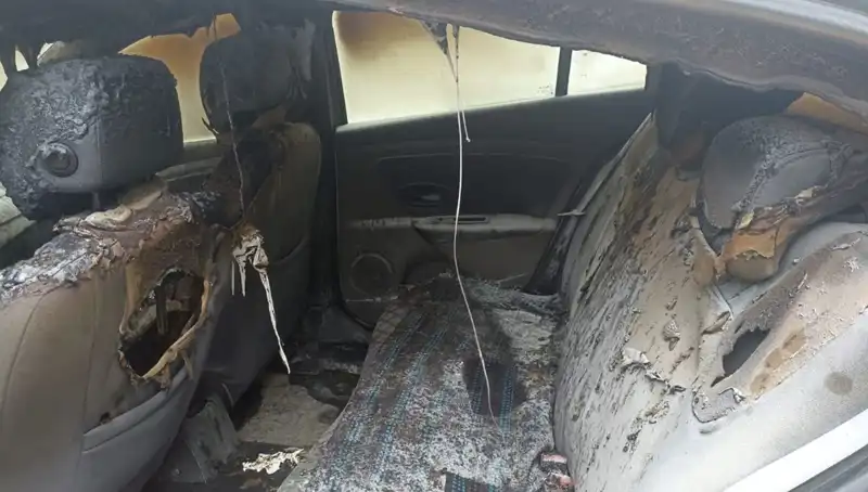 Esenyurt'ta Tehdit ve Şantaj Skandalı: Arabasını Yaktı!