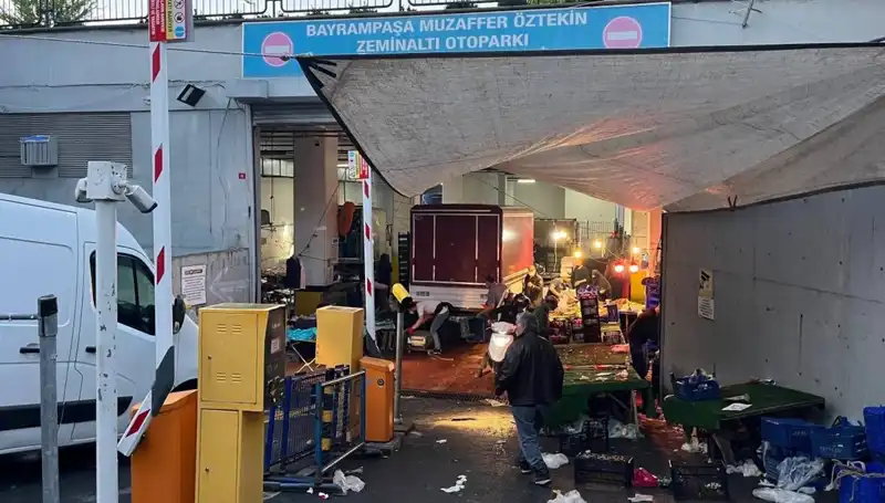 Pazar Yerinde Biber Gazı Krizi: Hava Dağıldı, Alışveriş Son Buldu
